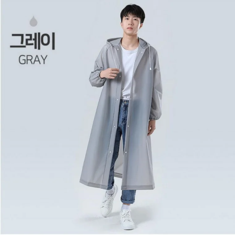 EVA 여성 150g 남성 레인코트 레인 우비 비옷 웨어 일회용우비