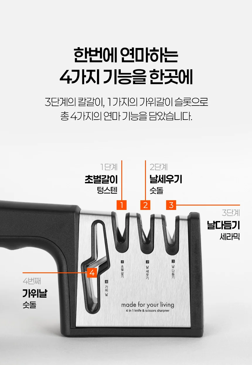 세라믹 멀티 샤프너 숫돌 가위 칼갈이 상세5