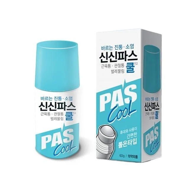 쿨파스 롤온 소염 진통 타입 파스 벌레 물림 60g