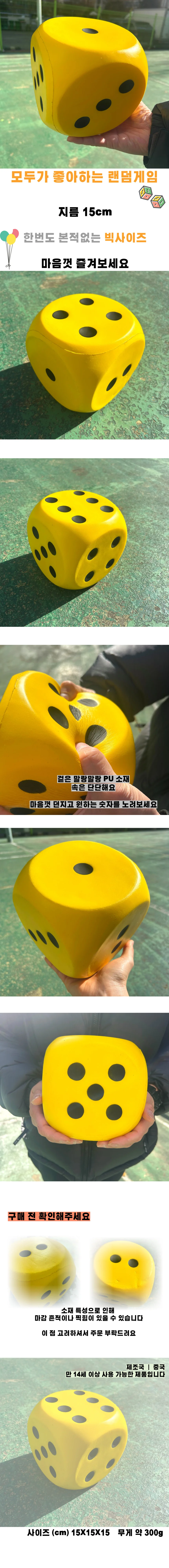 왕주사위 게임 행사용 빅 주사위 상세1