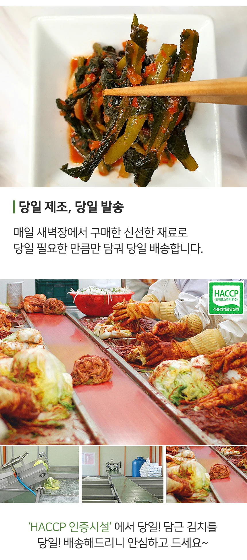 100% 건강한 국산재료 전라도 열무김치 3kg 상세4