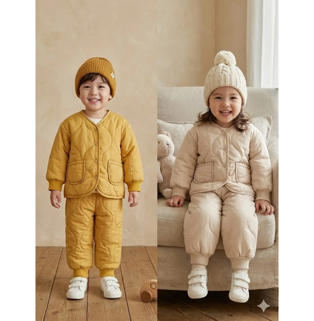 꼬마 깔깔이 상하복 상세3