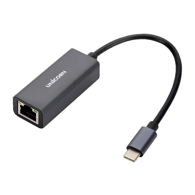 USB3.1 C타입 기가 유선랜어댑터 5GBPS RJ45 노트북 데스크탑 PC 모니터 1000MBPS 고속 인터넷