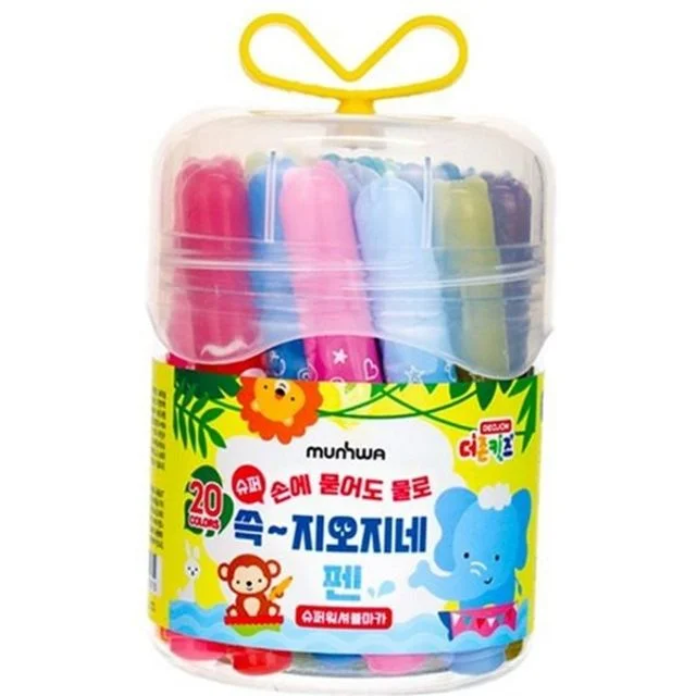 어린이 미술용 용품 아동 미술용 용품 유아용 아동용 유아 그림 지워지는 워셔블 수성펜 그리기 마카펜