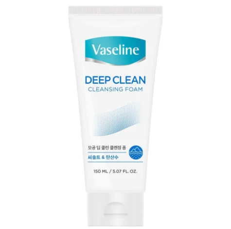 바세린 클렌징폼 모공딥클린 씨솔트 탄산수 150ml 1박스 12입 상세1