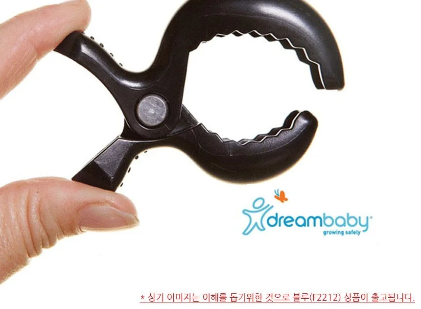 다용도 유모차 클립 4P 블루 F2212 상세3