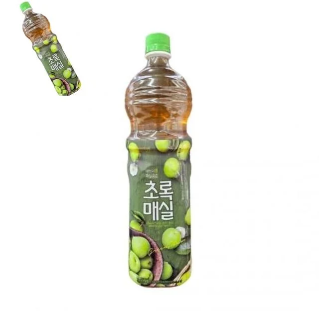 웅진 초록매실 1.5L x 12개입 매실음료 음료수 과일음료 매실농축액 대용량 병음료