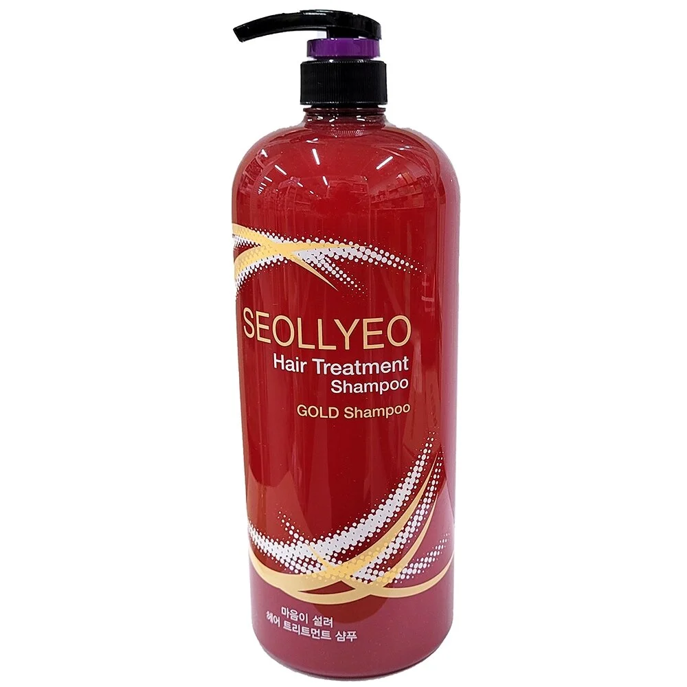 케라틴으로 꽉 채운 황금빛 트리트먼트 샴푸 1500ml 상세1