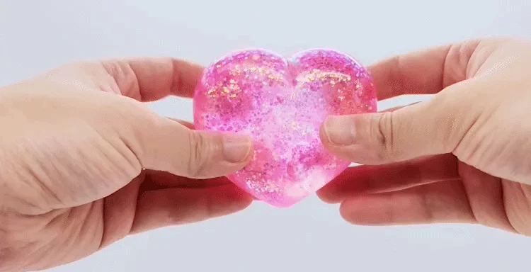 러브하트 슬랑이 어린이 촉감 놀이 슬라임 상세2