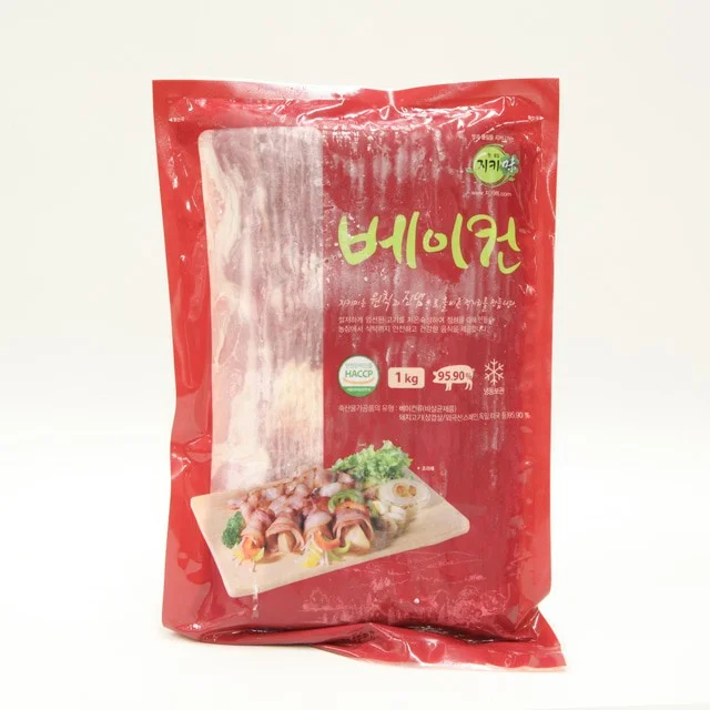 지키미 조미 베이컨 냉동 1kg