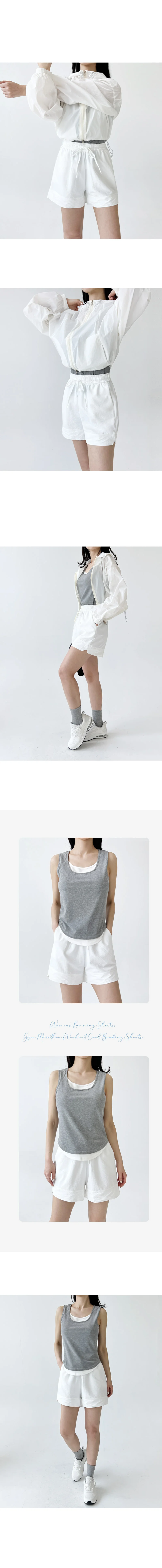 쿨 숏팬츠 다리길어보이는코디 시원한바지 여자여름바지 상세2