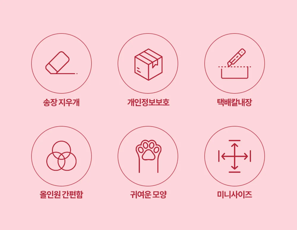 2 in 1 택배 칼 및 송장 지우개 10ML 상세5