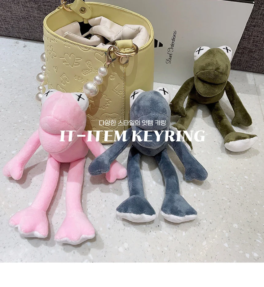 캐릭터 키링 인형 가방고리 열쇠고리 단체 선물 학원 학교 기념품 키홀더 상세1