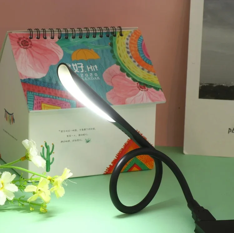 유연한 LED 터치 USB 휴대용 미니 램프 노트북 PC 14LED