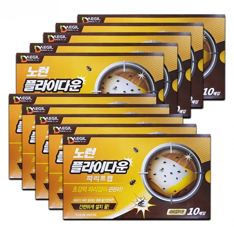 노런 플라이다운 100매입 파리 끈끈이