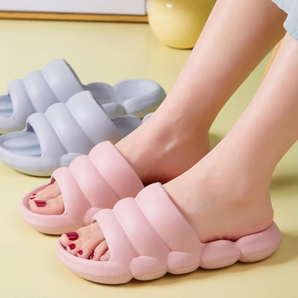 뚱카롱 구름 슬리퍼 235-240mm 욕실 사무실 슬리퍼