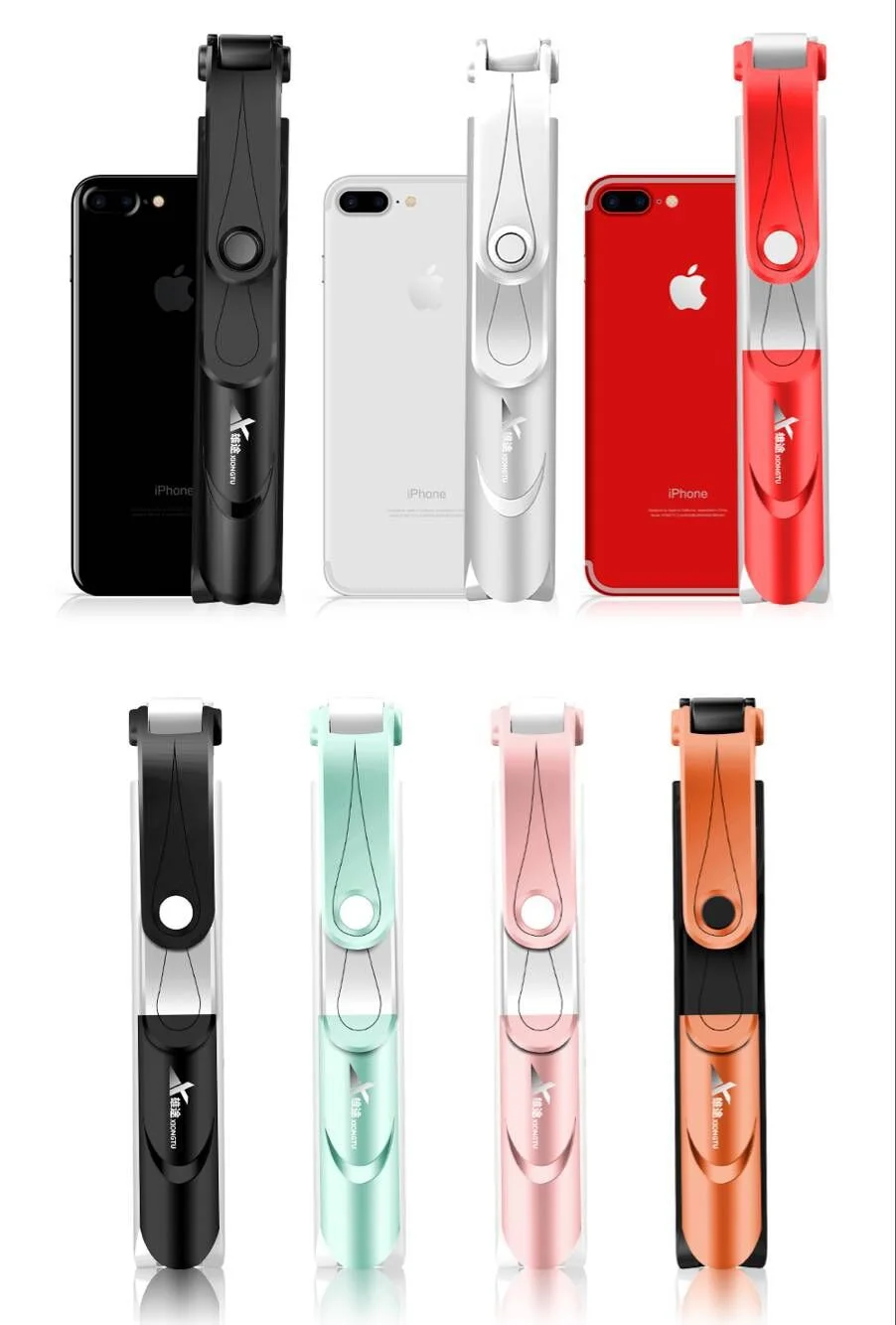 블루투스 무선 셀카봉 삼각대 거치대 a7 Xiontu Xt09 셀카 스틱 삼각대 휴대 전화 상세2