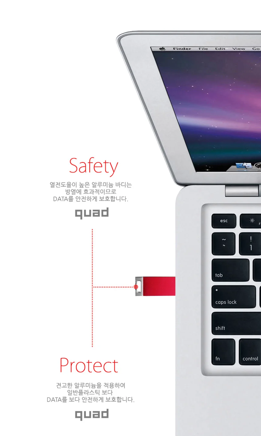 32G 32기가 USB 선물 디자인 휴대용 메모리 실버 상세5