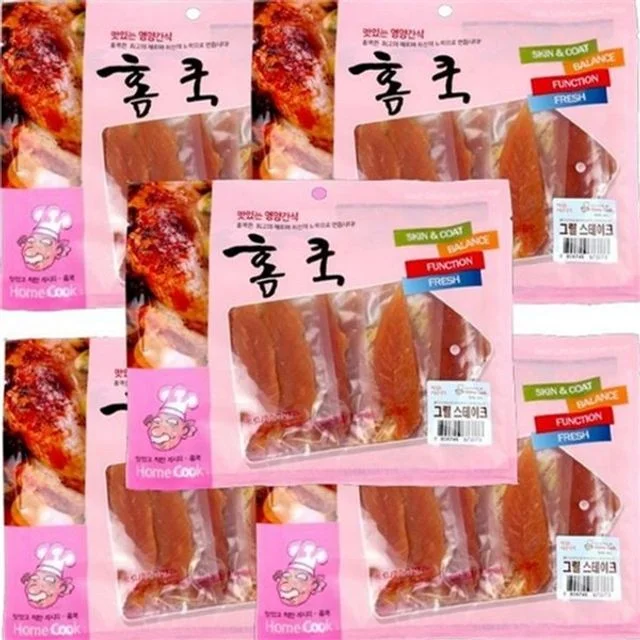 강아지 닭고기 육포 강아지 스테이크 간식 수제 고단백 홈쿡 애견 영양 져키