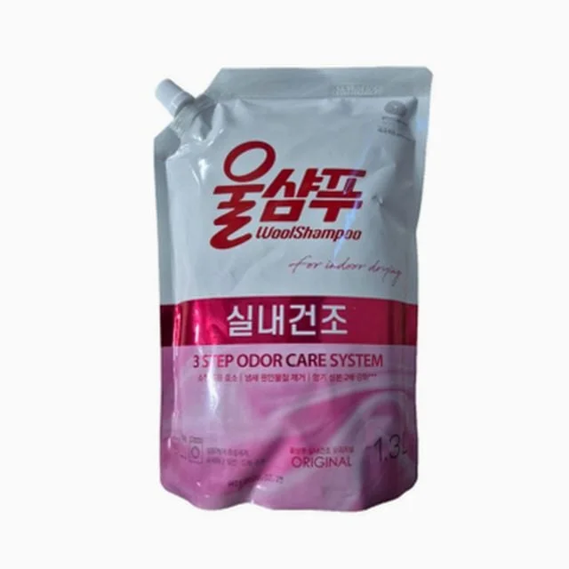 울샴푸 중성세제 리필 1.3L 니트 울 의류 실내건조용