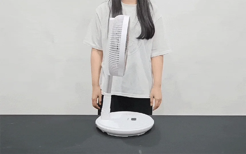 접이식 선풍기 캠핑 무선 리모컨 휴대용 키높이 상세5