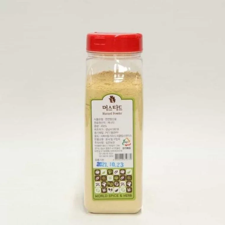 월드스파이스 머스타드분 450g 머스타드소스재료 피클링스파이스재료 겨자가루