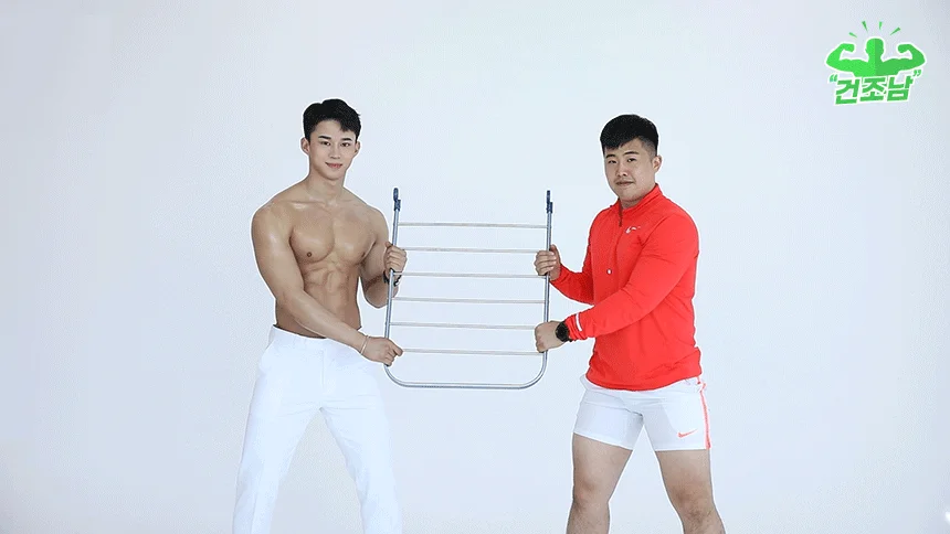 건조남 메탈블루 대/대형 빨래건조대 베란다 빨래걸이 상세1