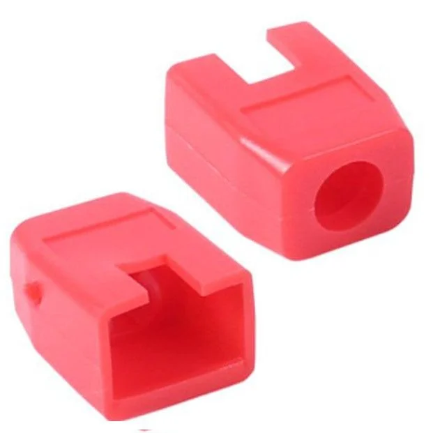 RJ 45 각부트 6파이 레드 100개 보호캡