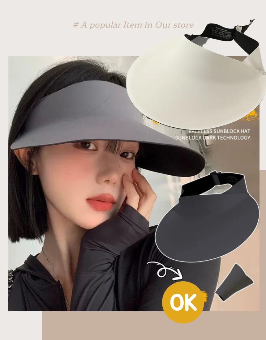 헴라인 여성용 선캡 상세4