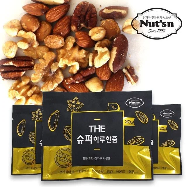 프리미엄 견과 매일 소포장 하루견과 너트 믹스넛 혼합 류믹스 종합