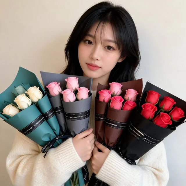 비누꽃다발 10송이 장미꽃 한다발 꽃바구니 졸업식 학예회 재롱잔치 발표회