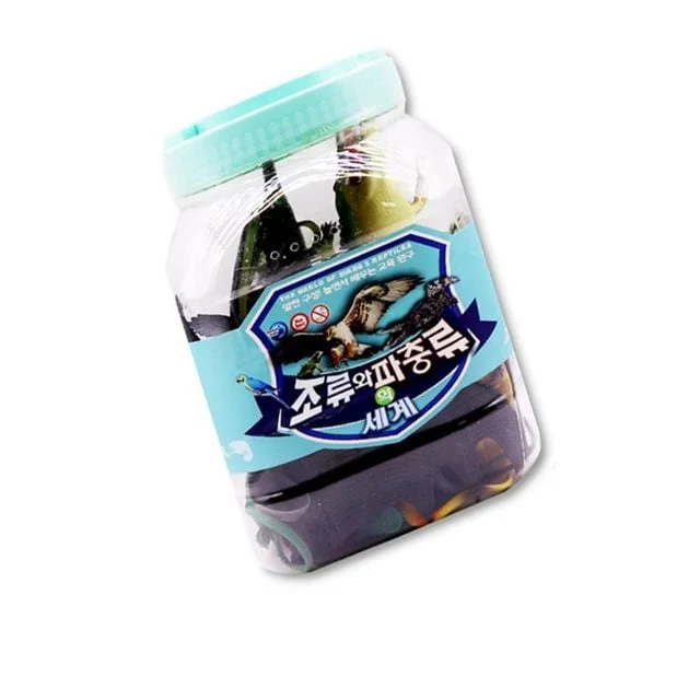 키즈인 조류와파충류 (대) 동물피규어대형 리얼동물모형세트 생물피규어