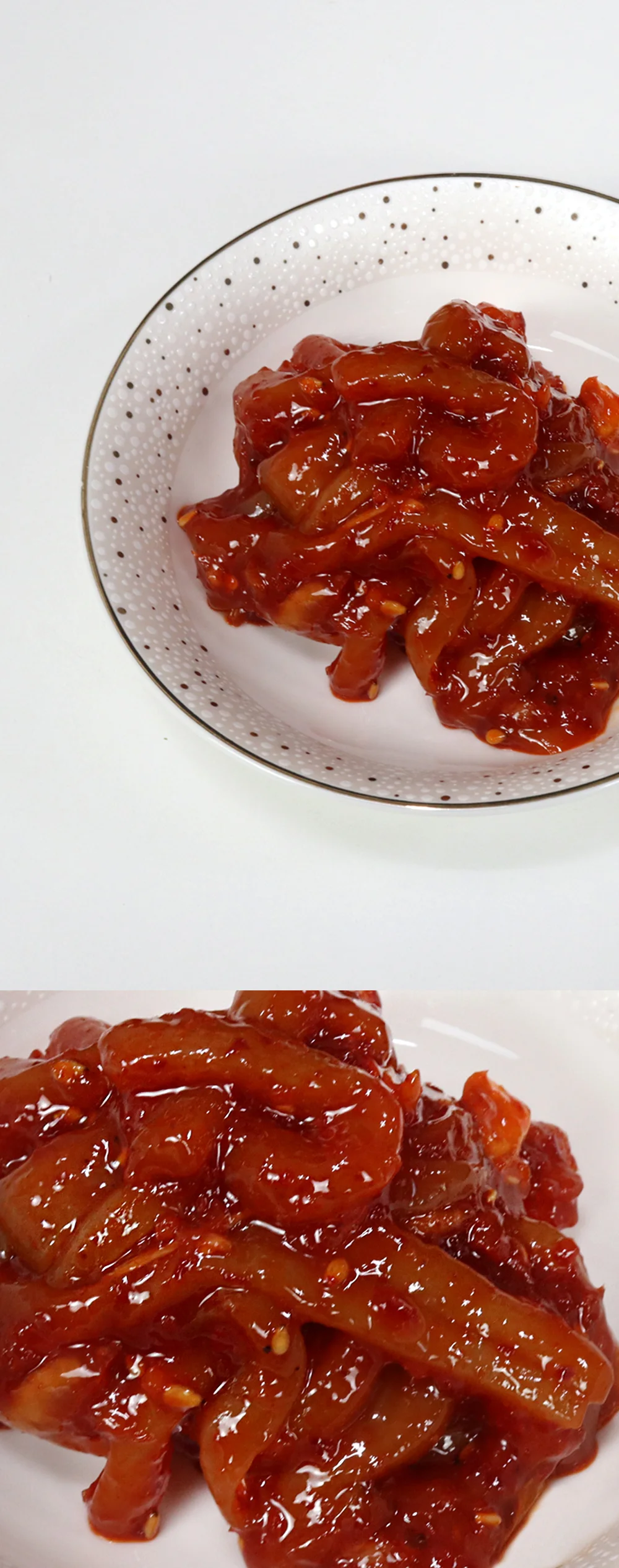 저염식 오징어 젓갈 집반찬 오징어젓 500g x 2개 상세3