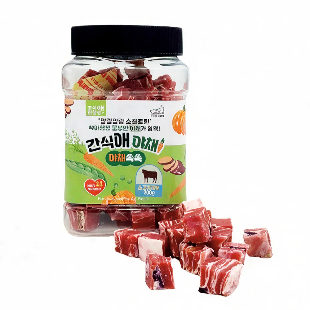 테비 애견간식 테비 트릿 점보 몬스터 치킨파우 상세3