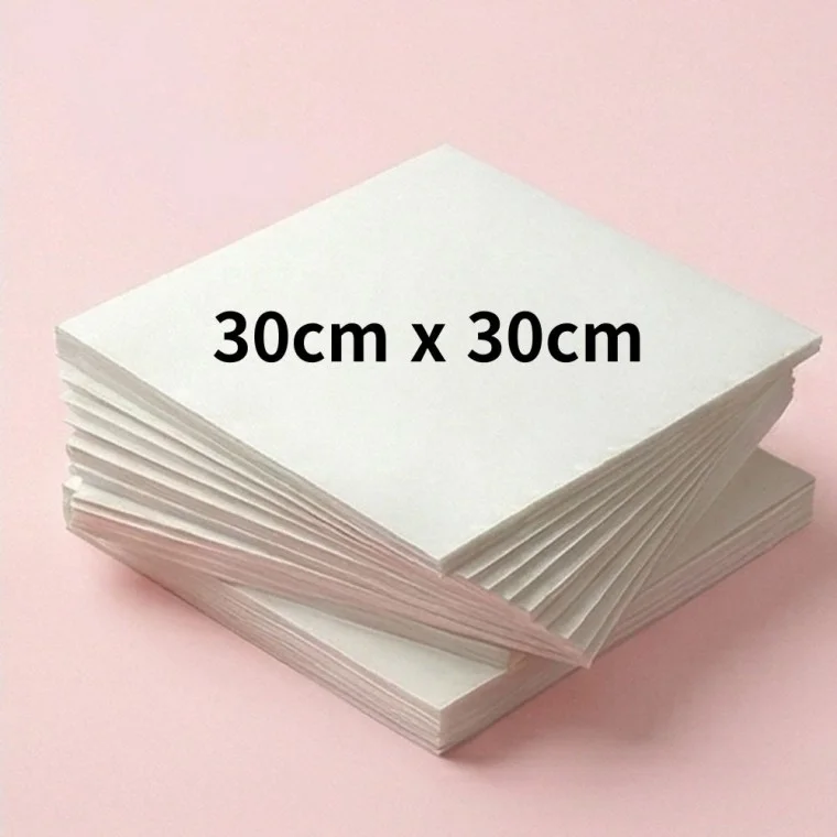 사각 종이호일 다용도 에어프라이어용 대용량 화이트 30cmx 30cm 1000개