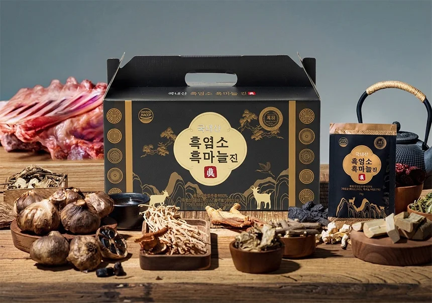 국내산 흑염소 흑마늘 진 30포 상세5