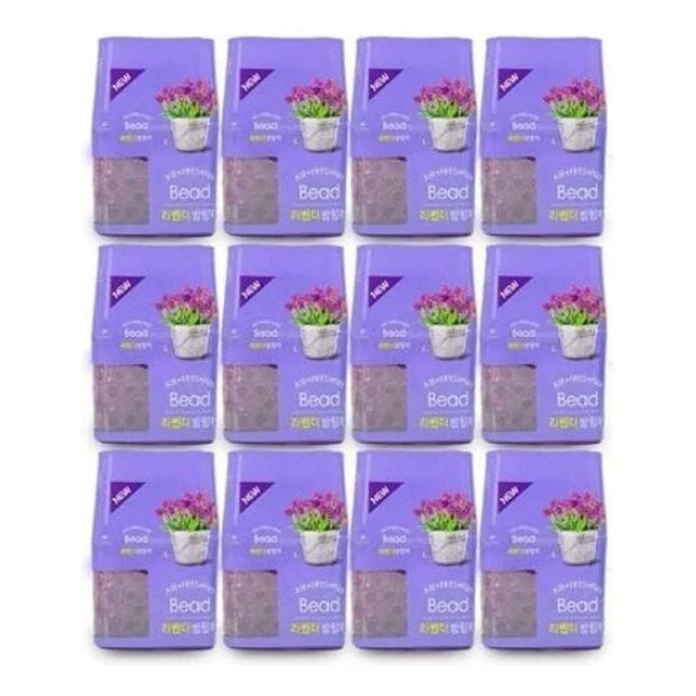 이 아로마 비드방향제(450g) 라벤더 12개