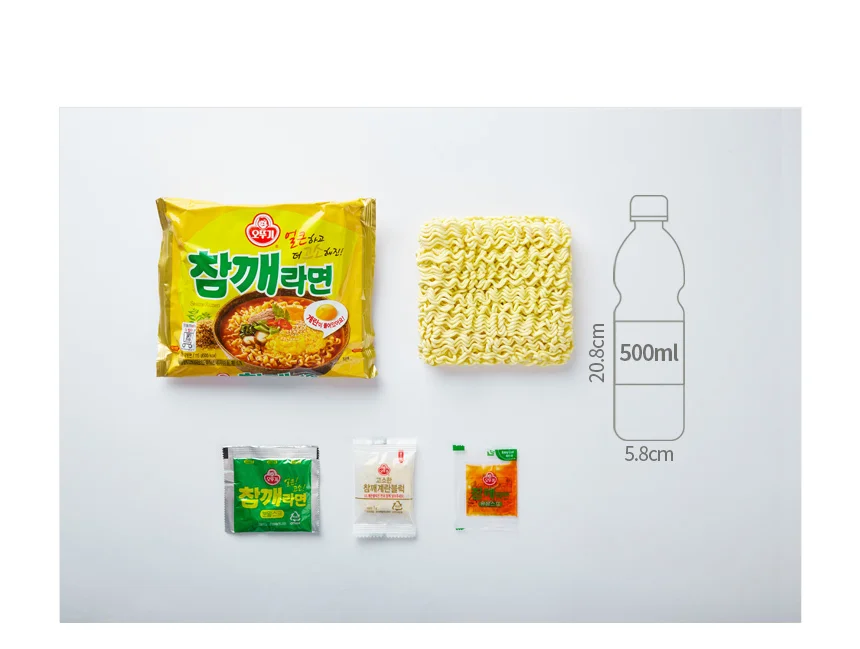 오뚜기 참깨라면 멀티팩 (115g4개입) x 8팩 (총32개입) 상세3