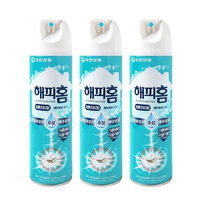 해충제거제 킬러 해충 기피제 가정용 스프레이 벌레 퇴치제 재거제 3개