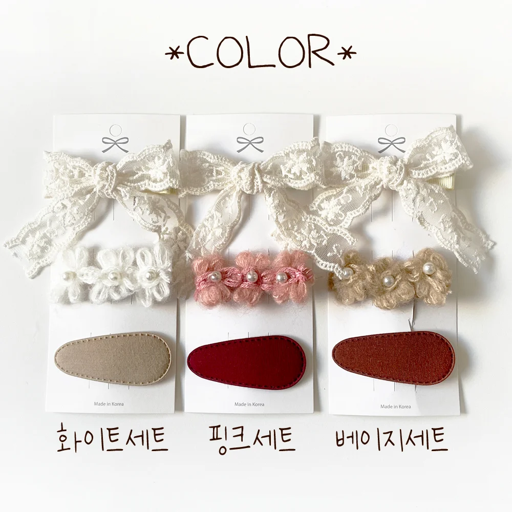 신상 무드인디고 헤어핀 세트 3color/ 예뻐요/ 감성한스푼 상세5