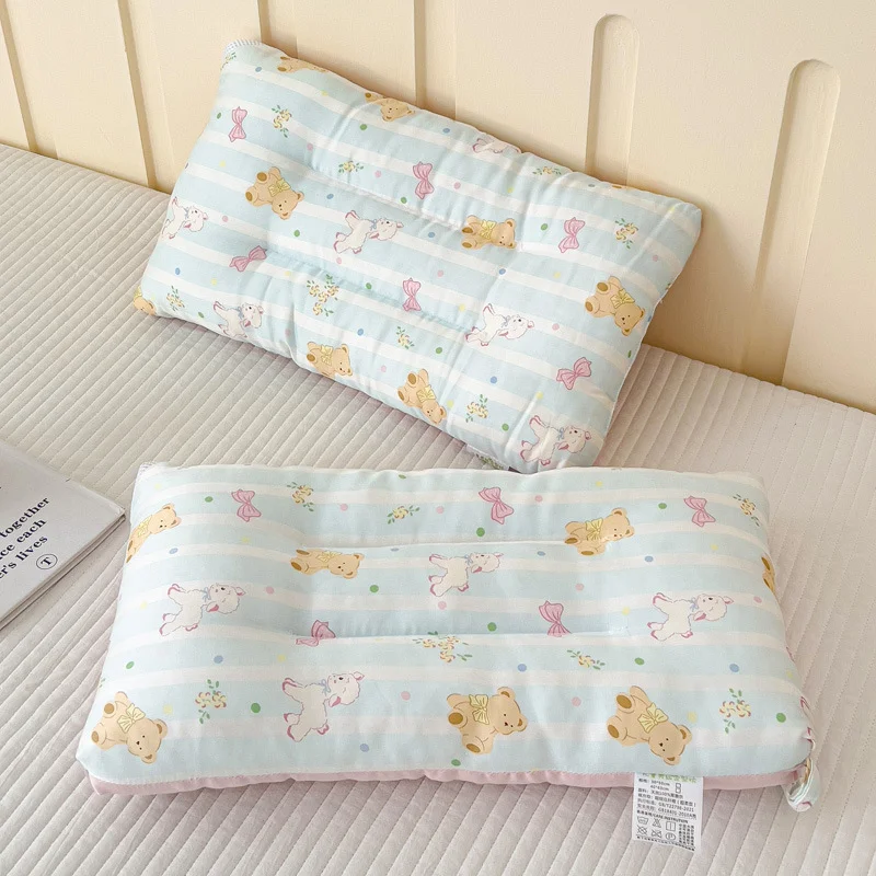 아기여름베개 대외 무역 50 Lyocell Tencel 베개 어린이 만화 베개 기계 세탁기 상세1