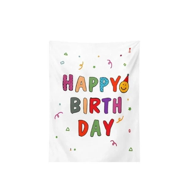 생일파티 생파 패브릭 포토존 배경 현수막 70X100cm 생일현수막 생일가랜드