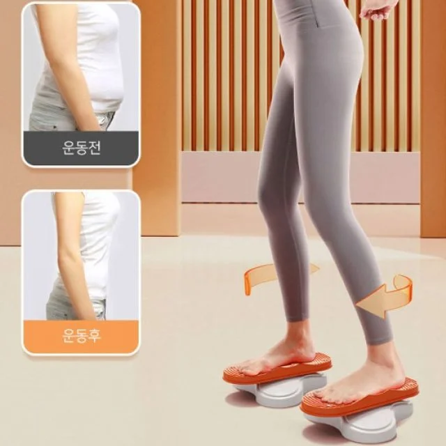 허리 엉덩이 허벅지 다리 몸매관리 턴테이블 트위스트 전신운동 트위스트 전신운동