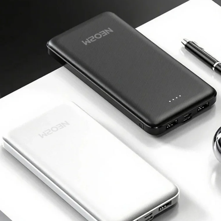 NEO2M 맥스듀얼 보조배터리 10000mAh C타입 대용량 USB 2포트 보조밧데리