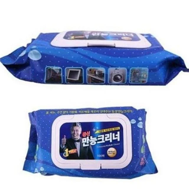 만능 물티슈 청소용 물티슈 다회용 물걸레 청소포 바닥 레인지 싱크대 장판 창틀 매트 가스 생활 청소 거실