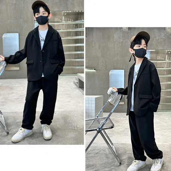주니어 아동 박스정장 세트 오버핏 캐쥬얼정장 상세2