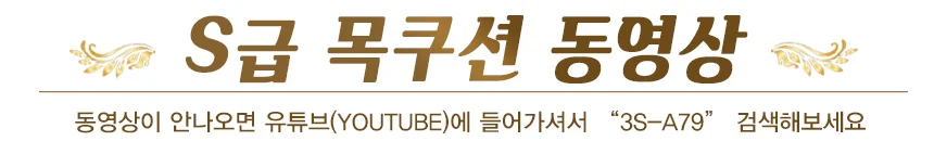 S급 차량용 허리쿠션 등쿠션 상세4
