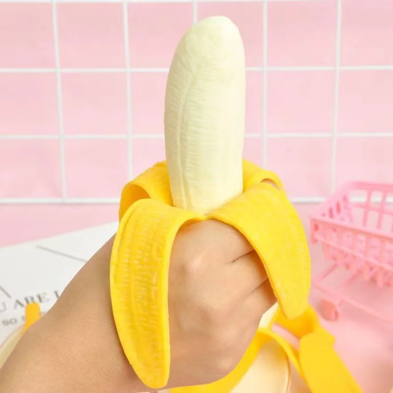 바나나 쥐어짜기 주물럭 말랑이 상세3