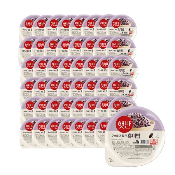 즉석밥 흑미밥 210g 48입 상세1