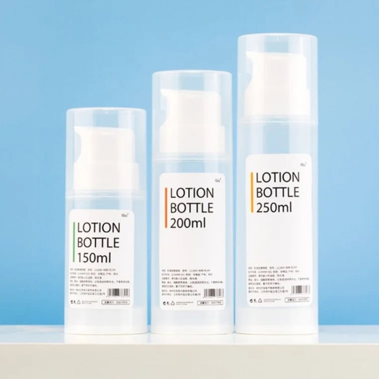 화장품 대용량 진공 로션 공병 용기 200ml
